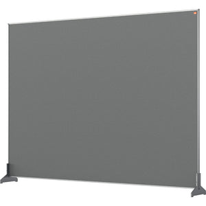 Nobo Impression Pro Free Standing Room Divider Screen Felt Surface 1200x1800mm Grey