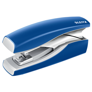 Leitz NeXXt Softpress Flat Clinch Stapler 30 sheets. Blue