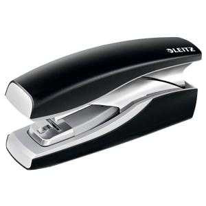 Leitz NeXXt Softpress Flat Clinch Stapler 30 sheets. Black