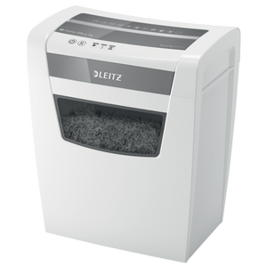 Leitz IQ Home Office Paper Shredder. 10 sheets. 23l bin. P4 cross cut. White