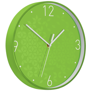 Leitz WOW Silent Wall Clock Green