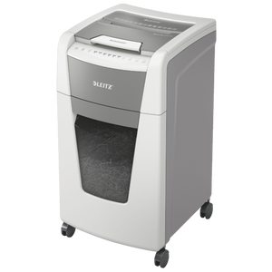 Leitz IQ Autofeed Office 300 Automatic Paper Shredder P5 White