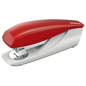 Leitz NeXXt Office Stapler 30 sheets. Includes staples, in cardboard box. Red