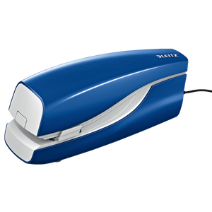 Leitz NeXXt Electric Flat Clinch Stapler 20 sheets. Includes staples. Blue