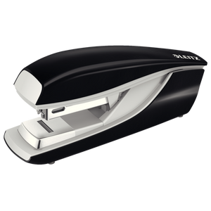 Leitz NeXXt Metal Flat Clinch Office Stapler 30 sheets. Includes staples, in cardboard box. Black