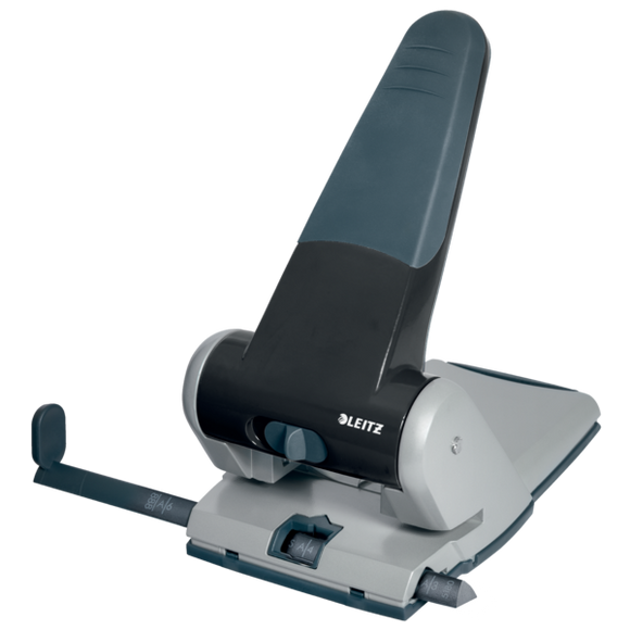 Leitz Heavy Duty Hole Punch 65 sheets. Black