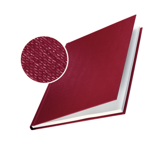 Leitz impressBIND Hard Covers, 7,0mm, For 36–70 sheets, A4, Burgundy (Pack 10)