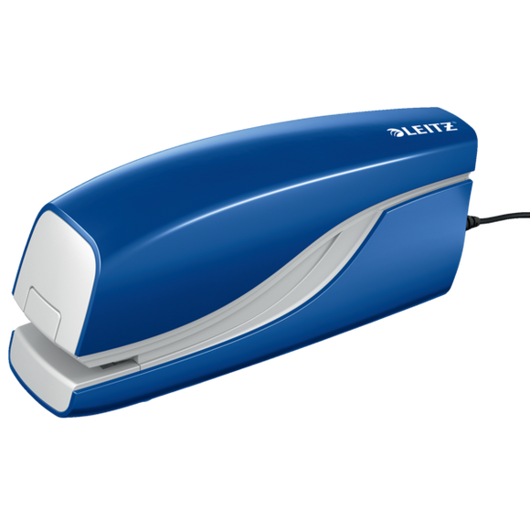 Leitz NeXXt Electric Stapler 10 sheets. Includes staples. Blue