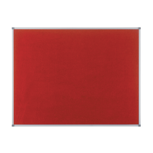 Nobo Classic Felt Notice Board Red 900x1200