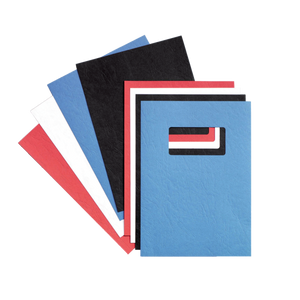 GBC LeatherGrain™ Binding Cover A4 250 gsm Blue (Pack 50)