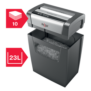 Rexel Momentum X410 Paper Shredder UK - Black