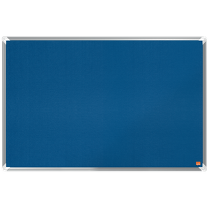 Nobo Premium Plus Felt Notice Board 900x600mm Blue