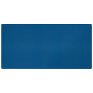 Nobo Premium Plus Felt Notice Board 2400x1200mm Blue