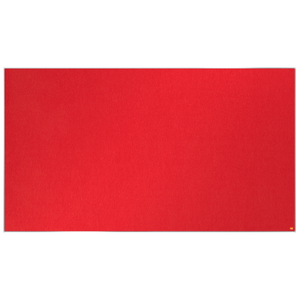 Nobo Impression Pro Widescreen Felt Notice Board 1880x1060mm Red