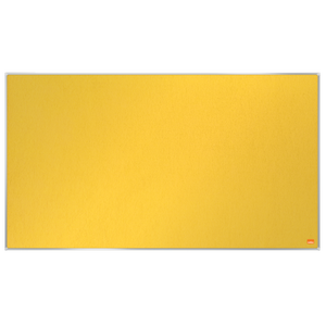 Nobo Impression Pro Widescreen Felt Notice Board 890x500mm Yellow