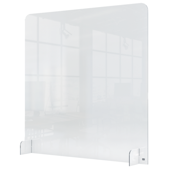 Nobo Clear Acrylic Protective Counter Partition Screen 700x850mm