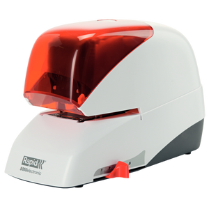 Rapid Supreme Electric Stapler R5050e Silver/Orange