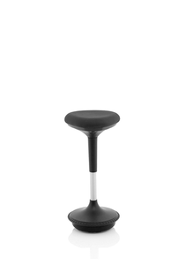 Sitall Deluxe Stool Black Fabric Seat