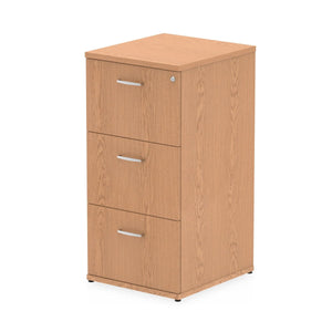 Impulse 3 Drawer Filing Cabinet Oak