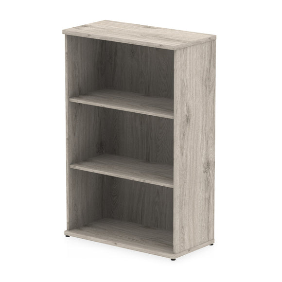 Impulse 1200mm Bookcase Grey Oak