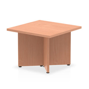 Impulse 600mm Coffee Table Beech Top Arrowhead Leg