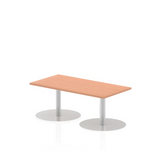 Italia Rectangular Slim Poseur Table