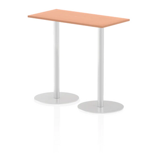 Italia Rectangular Slim Poseur Table