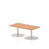 Italia Rectangular Slim Poseur Table