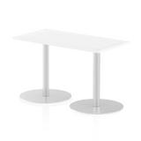 Italia Rectangular Slim Poseur Table