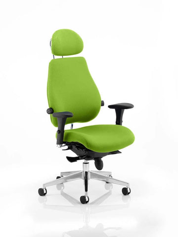 Chiro Plus Headrest Bespoke Colour Myrrh Green