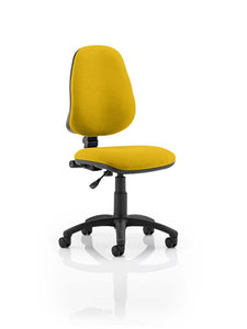 Eclipse Plus I Lever Task Operator Chair Bespoke Colour Senna Yellow