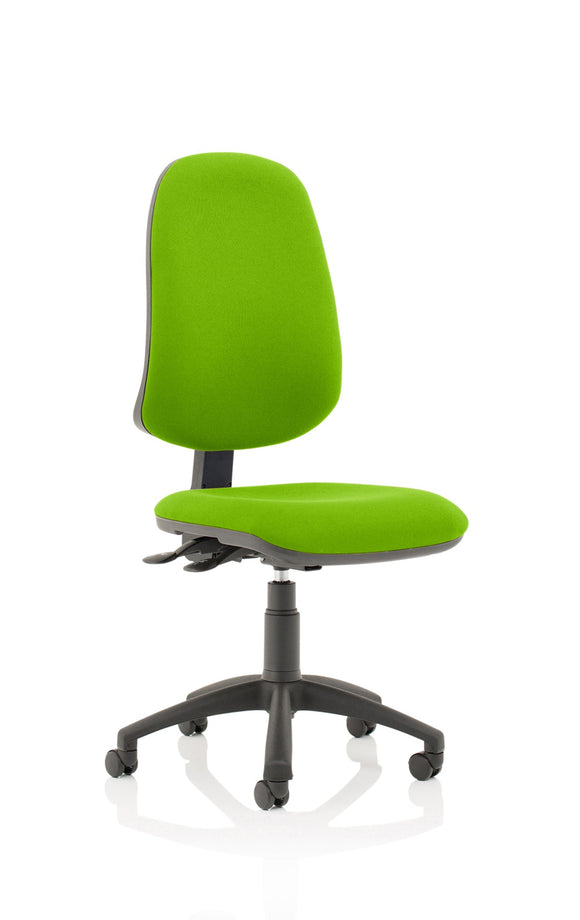 Eclipse Plus XL Lever Task Operator Chair Bespoke Colour myrrh Green