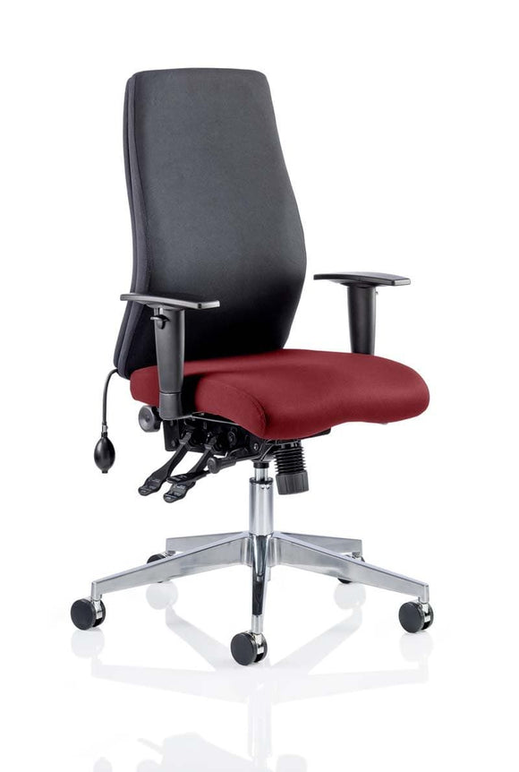 Onyx Bespoke Colour Seat Without Headrest ginseng Chilli