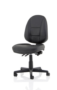 Jackson Black Leather High Back Executive Chair