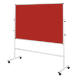 Double Sided Mobile Noticeboard 1200 x 1200mm